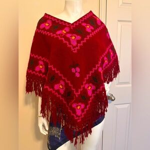 Handmade Ethnic Poncho.